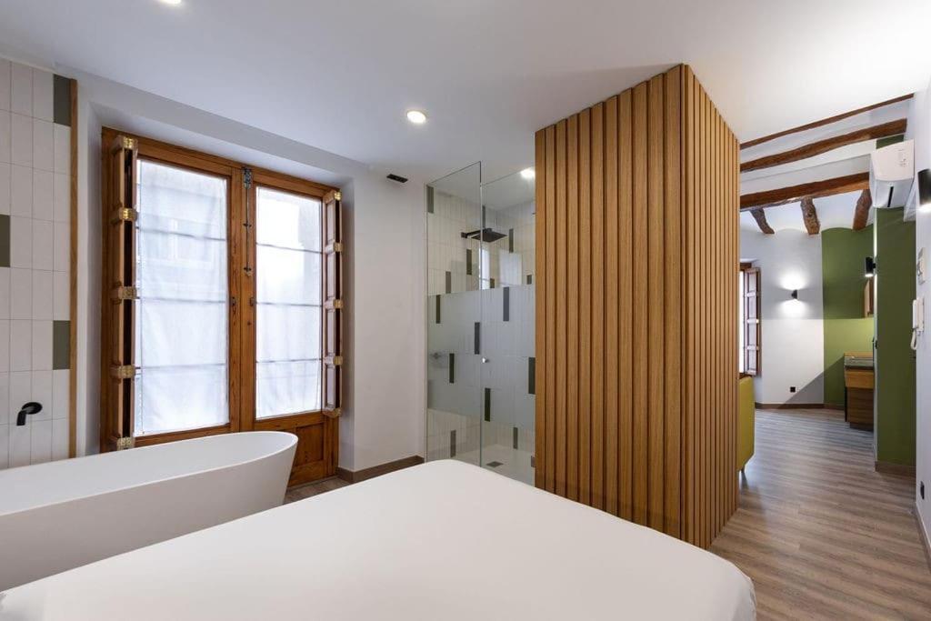 Ferienwohnung Precioso Loft Con Banera De Isla Alcoy Exterior foto